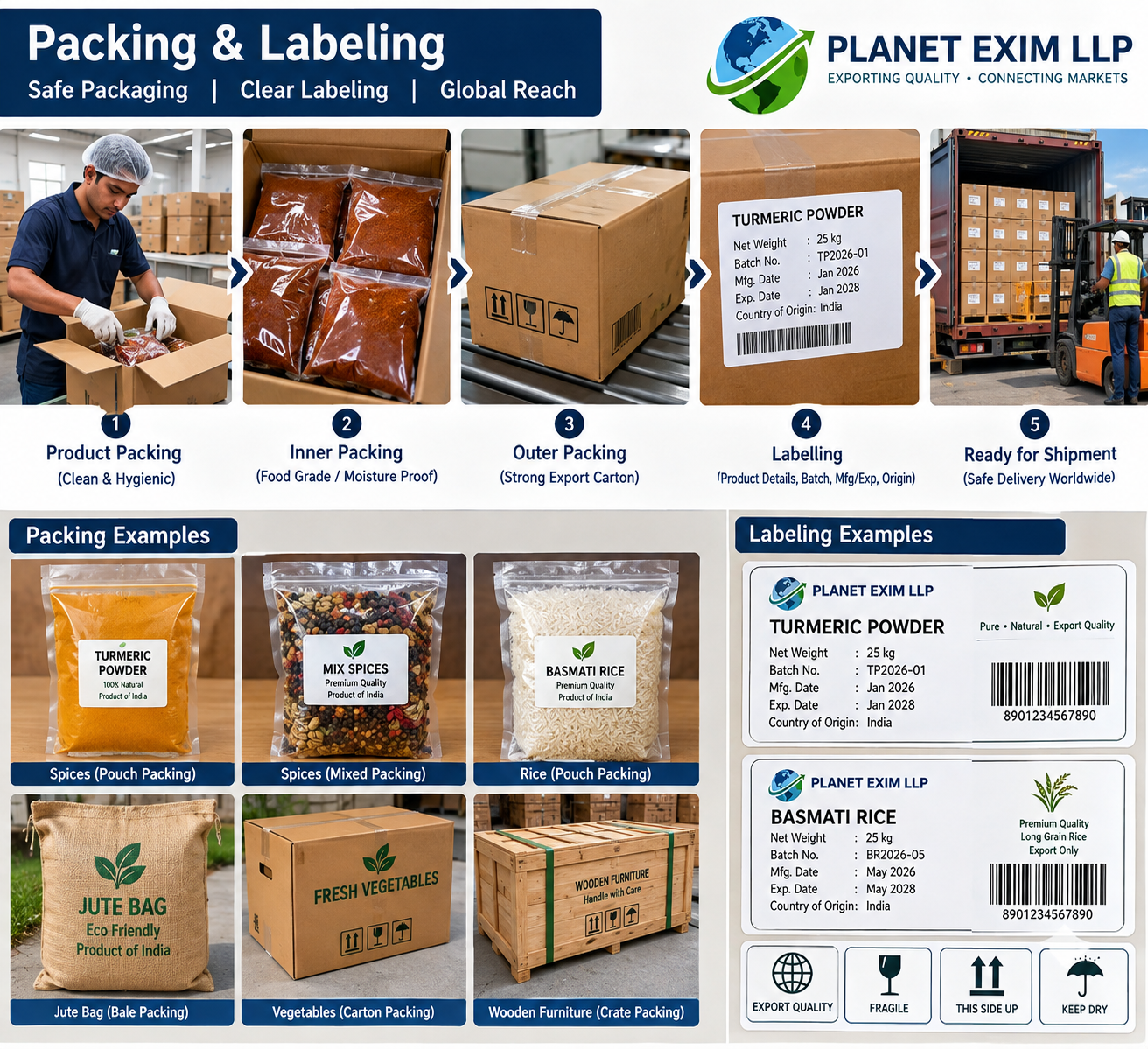 Packaging & Labelling